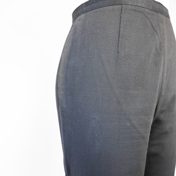 100% Cotton retro cigarette pants - high waist black 50s style capris - Picture 10 of 16